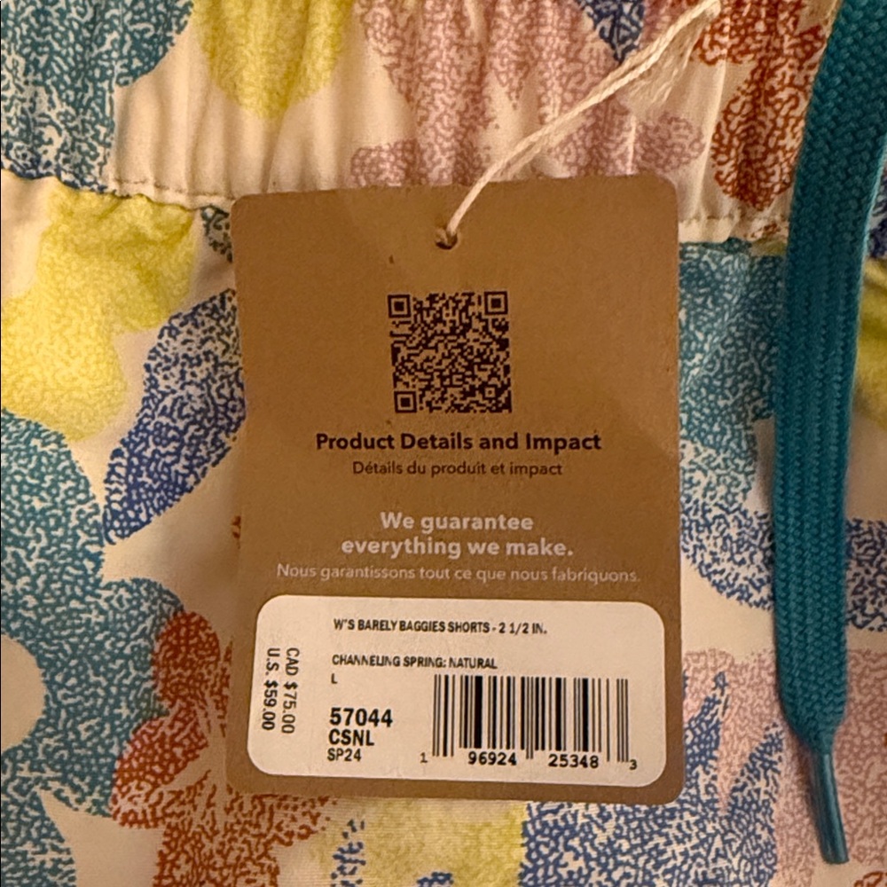 NWT Patagonia Barely Baggies 2.5” - Picture 5 of 5